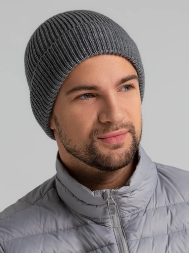 Шапка Bernard, серый меланж Шапка Bernard, серый меланж