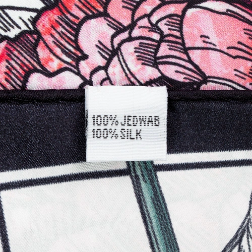 Платок шелковый Delicate, пионы Платок шелковый Delicate, пионы