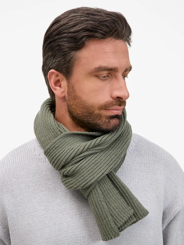Шарф Catch Match, зеленый (полынь) Шарф Catch Match, зеленый (полынь)