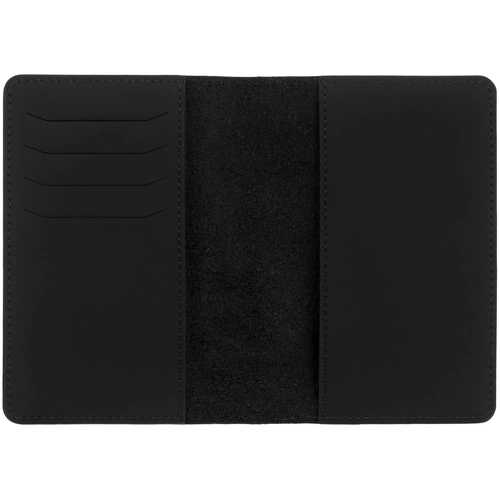 Обложка для паспорта Alaska, черная Обложка для паспорта Alaska, черная