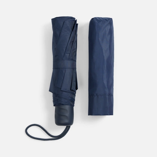 Зонт складной Basic, ver.2, темно-синий Зонт складной Basic, ver.2, темно-синий