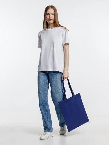 Холщовая сумка Neat 140, синяя Холщовая сумка Neat 140, синяя