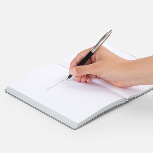 Ручка шариковая Senator Point Metal, ver.2, черная Ручка шариковая Senator Point Metal, ver.2, черная