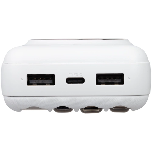 Внешний аккумулятор Omni XL 20000 мАч, белый Внешний аккумулятор Omni XL 20000 мАч, белый