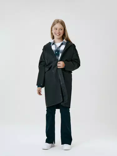 Дождевик детский RainDrop Kids, черный Дождевик детский RainDrop Kids, черный