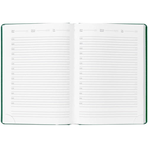 Ежедневник Nebraska, недатированный, зеленый Ежедневник Nebraska, недатированный, зеленый