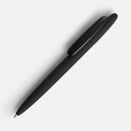 Ручка шариковая Prodir DS5 TRR-P Soft Touch, черная Ручка шариковая Prodir DS5 TRR-P Soft Touch, черная