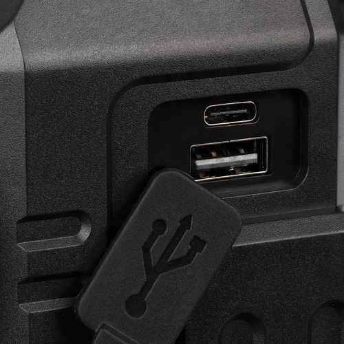 Кемпинговый фонарь-лампа аккумуляторный Yol, черный Кемпинговый фонарь-лампа аккумуляторный Yol, черный