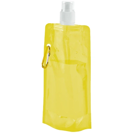 Складная бутылка HandHeld, желтая Складная бутылка HandHeld, желтая