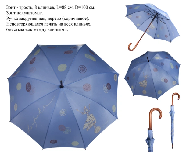 Зонты-трости Unit Plus Зонты-трости Unit Plus