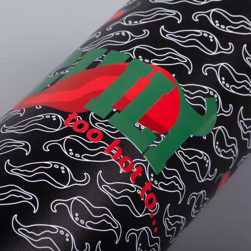 Термостакан Waterford, черный с круговой УФ-печатью с лаком Термостакан Waterford, черный с круговой УФ-печатью с лаком