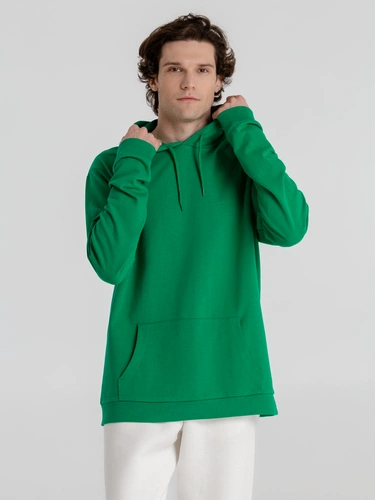 Толстовка с капюшоном унисекс Hoodie, зеленая Толстовка с капюшоном унисекс Hoodie, зеленая