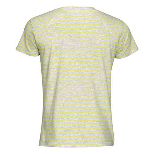 Футболка Miles Men серая с желтым Футболка Miles Men серая с желтым