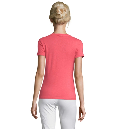 Футболка женская Regent Women, розовая (коралловая) Футболка женская Regent Women, розовая (коралловая)