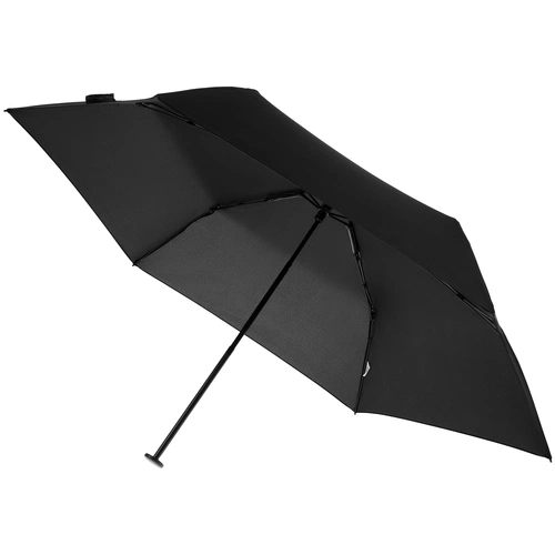 Зонт складной Zero 99, черный Зонт складной Zero 99, черный