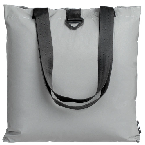 Шопер Manifest из светоотражающей ткани, серый Шопер Manifest из светоотражающей ткани, серый