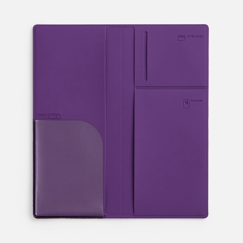 Дорожный органайзер Dorset, фиолетовый Дорожный органайзер Dorset, фиолетовый