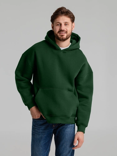 Худи Kulonga Oversize, темно-зеленое Худи Kulonga Oversize, темно-зеленое