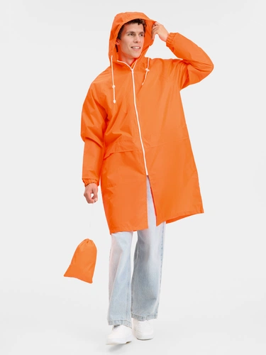 Дождевик Rainman Zip Pro, оранжевый неон Дождевик Rainman Zip Pro, оранжевый неон