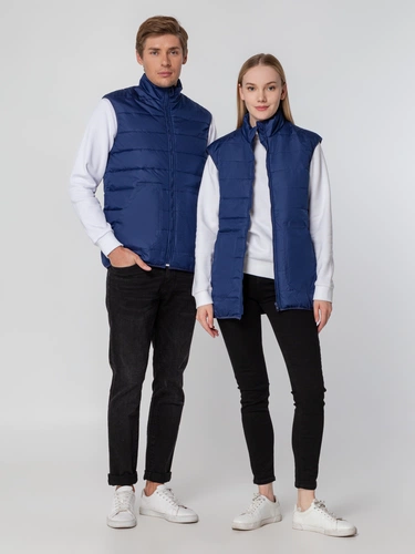 Жилет Leven, темно-синий Жилет Leven, темно-синий
