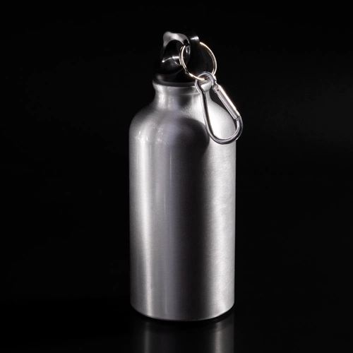 Бутылка для воды Funrun 400, серебристая Бутылка для воды Funrun 400, серебристая