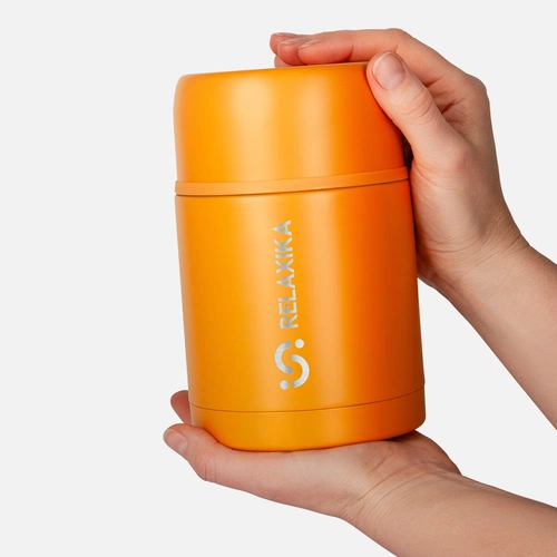 Термос для еды Relaxika 700, желтый Термос для еды Relaxika 700, желтый