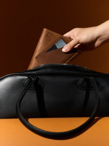 Обложка для паспорта inStream, коричневая Обложка для паспорта inStream, коричневая