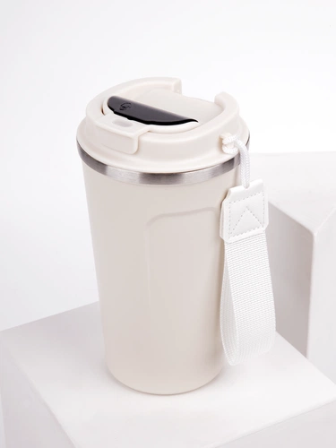 Смарт-стакан с заменяемой батареей tellMug, ver.2, молочно-белый Смарт-стакан с заменяемой батареей tellMug, ver.2, молочно-белый