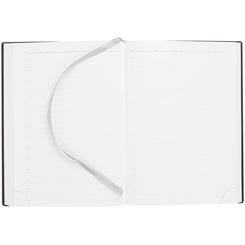 Ежедневник Vivian Metal, недатированный, серый Ежедневник Vivian Metal, недатированный, серый