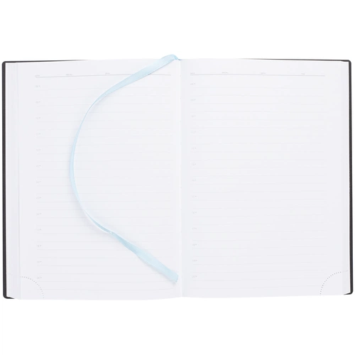 Ежедневник Vivian Metal, недатированный, голубой Ежедневник Vivian Metal, недатированный, голубой