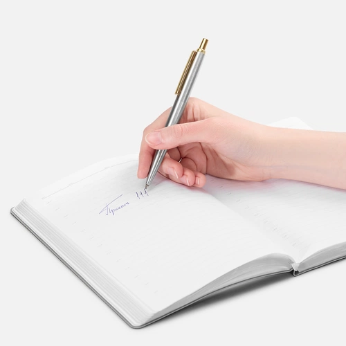 Ручка шариковая Poetica, золотистая Ручка шариковая Poetica, золотистая