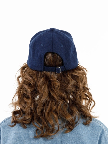 Бейсболка Woolridge, темно-синяя Бейсболка Woolridge, темно-синяя