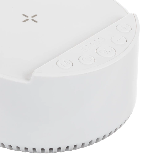 Bluetooth-колонка с беспроводной зарядкой relaxTime, белая Bluetooth-колонка с беспроводной зарядкой relaxTime, белая