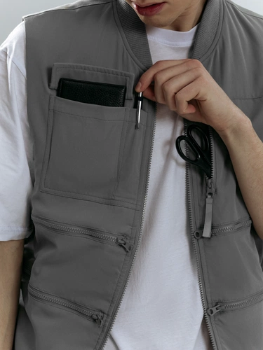 Жилет Hard Work, серый Жилет Hard Work, серый