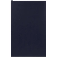 Ежедневник Flat Mini, недатированный, иссиня-черный