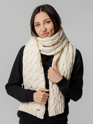 Шарф Loren, молочно-белый (ванильный) Шарф Loren, молочно-белый (ванильный)