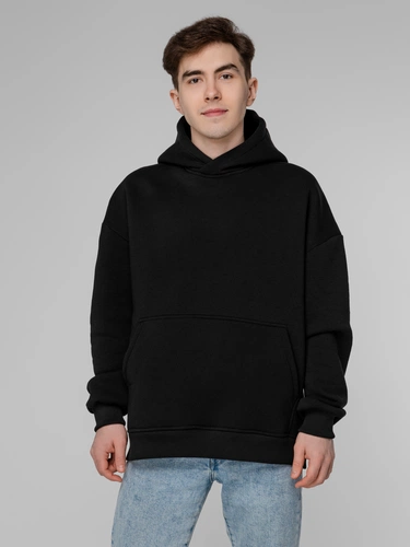 Худи Oversize Pockets, черное Худи Oversize Pockets, черное