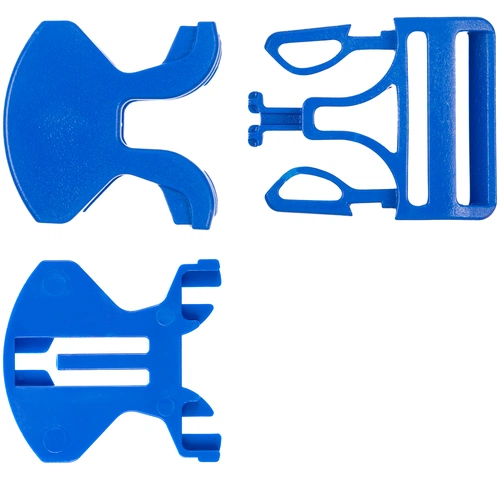 Застежка-пряжка односторонняя Triden, синий Застежка-пряжка односторонняя Triden, синий