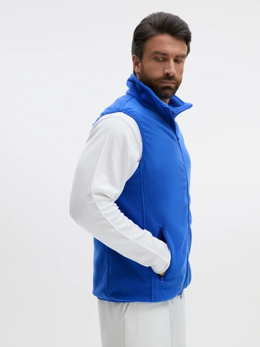 Жилет флисовый унисекс Ben Mac, синий Жилет флисовый унисекс Ben Mac, синий