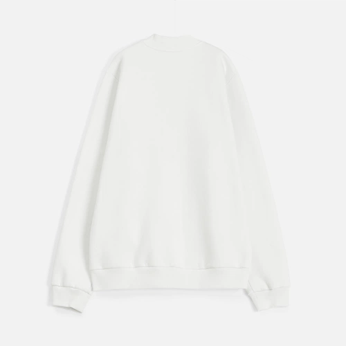 Бомбер унисекс AtmosWear, молочно-белый Бомбер унисекс AtmosWear, молочно-белый