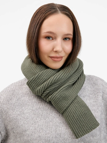 Шарф Catch Match, зеленый (полынь) Шарф Catch Match, зеленый (полынь)