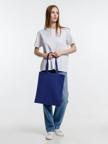 Холщовая сумка Neat 140, синяя Холщовая сумка Neat 140, синяя