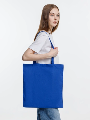 Холщовая сумка Optima 135, ярко-синяя Холщовая сумка Optima 135, ярко-синяя