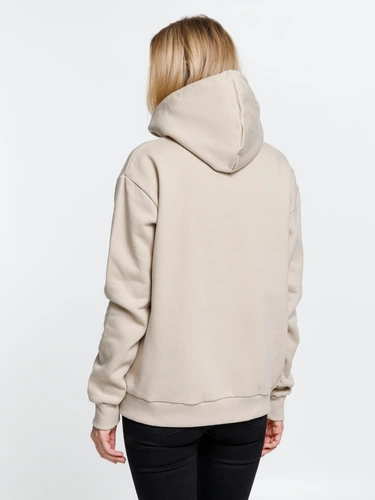 Толстовка с капюшоном Kirenga Heavy, бежевая Толстовка с капюшоном Kirenga Heavy, бежевая