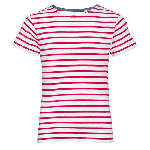 Футболка детская Miles Kids белая с красным Футболка детская Miles Kids белая с красным