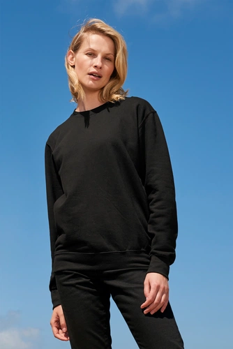 Свитшот унисекс Columbia, темно-зеленый Свитшот унисекс Columbia, темно-зеленый