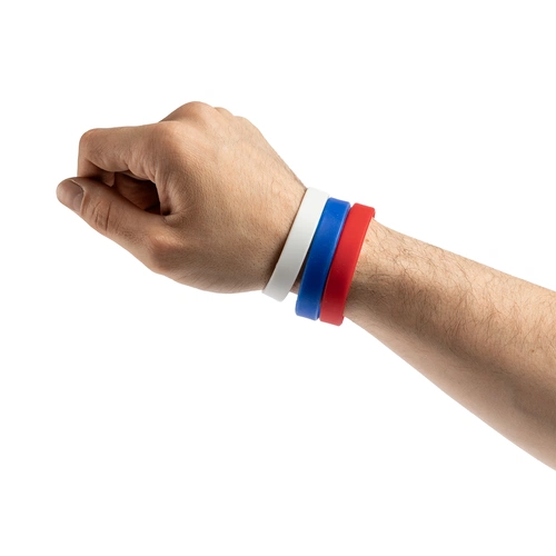 Силиконовый браслет Valley, красный Силиконовый браслет Valley, красный