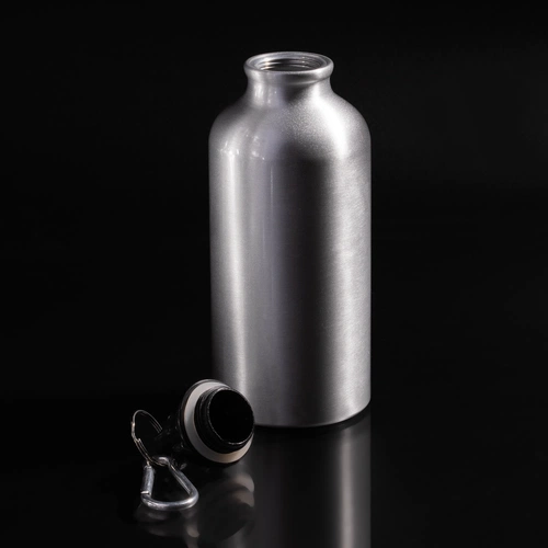 Бутылка для воды Funrun 400, серебристая Бутылка для воды Funrun 400, серебристая