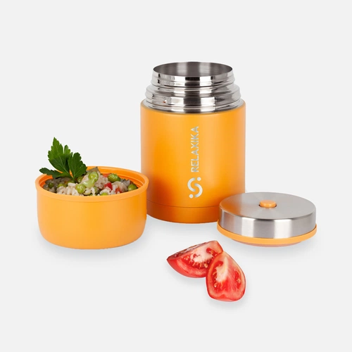 Термос для еды Relaxika 700, желтый Термос для еды Relaxika 700, желтый