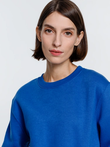 Свитшот унисекс Delta, ярко-синий Свитшот унисекс Delta, ярко-синий